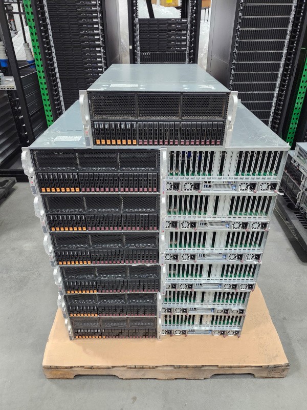 SYS-420GP-TNR 8x GPU AI Server 2x Platinum 8380 80-Core 2.7GHz 1TB RAM PCIe 4.0
