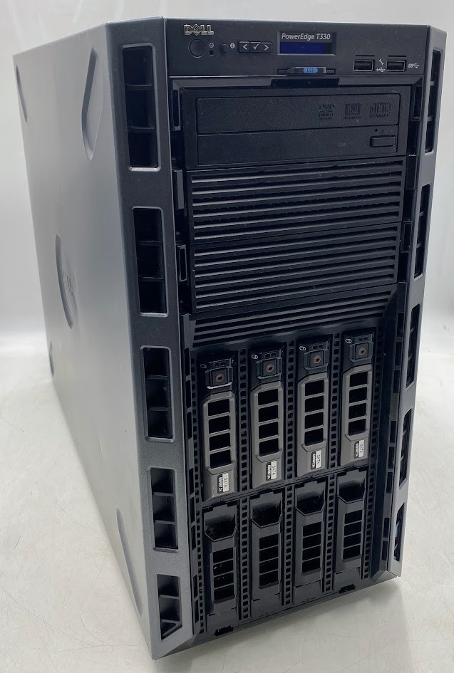 Dell PowerEdge T330 Tower Server- No HDD, 8GB DDR4 RAM, E3-1230v5 CPU, No OS