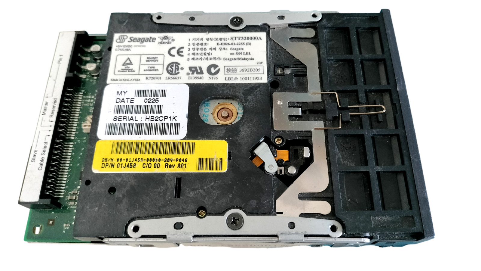 Seagate STT320000A 20GB IDE Tape Drive Black
