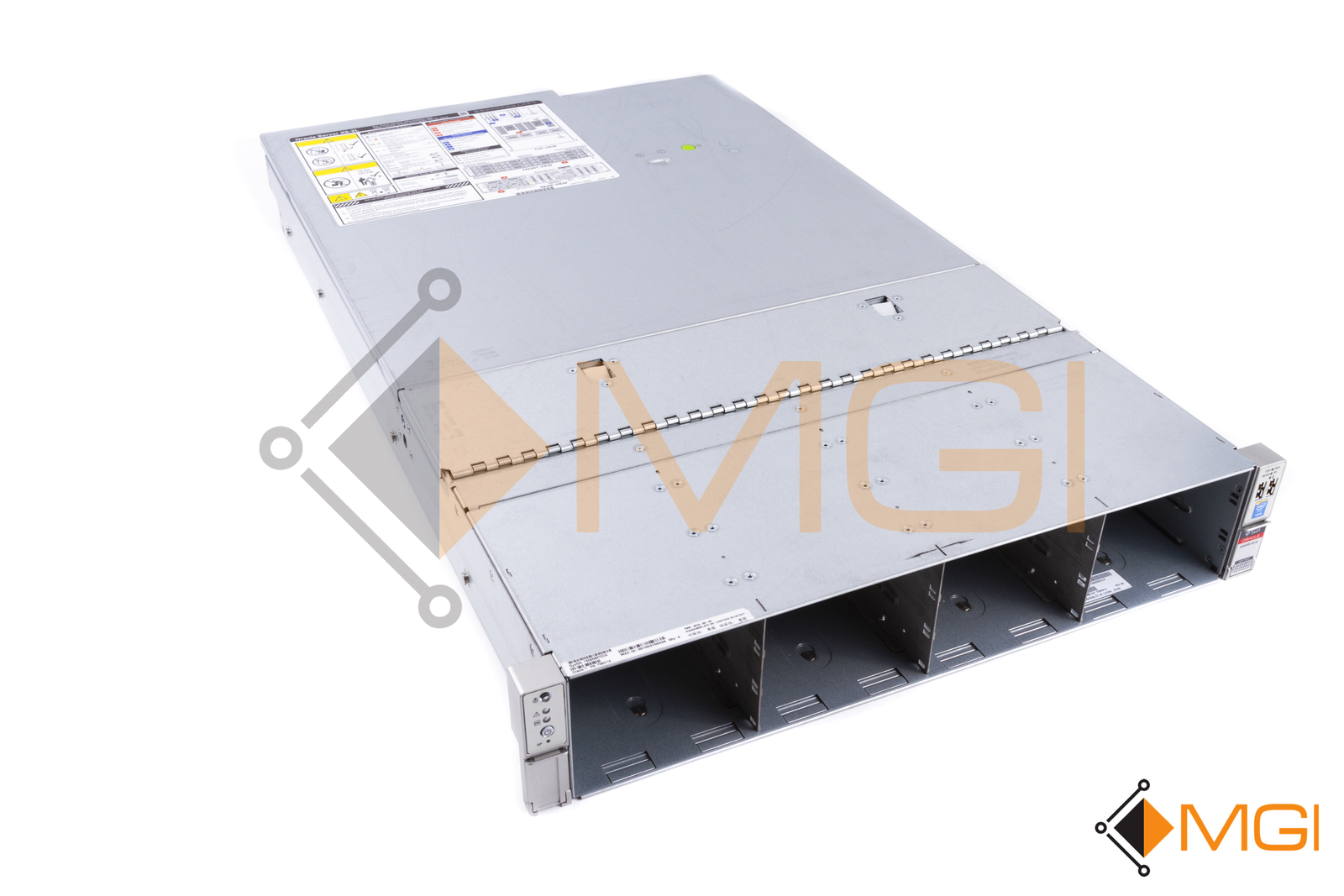 ORACLE X5-2L CTO SERVER W/ MOTHERBOARD, HEATSINKS, SAS CONTROLLER, 2 X AC PSU’S