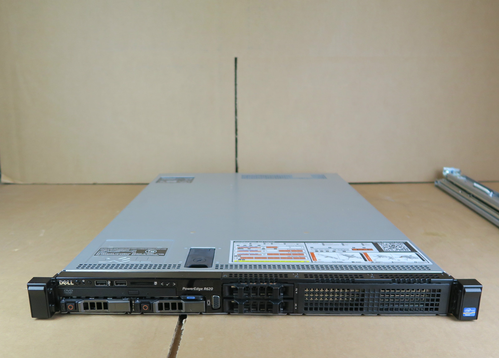 Dell PowerEdge R620 2x EIGHT-CORE XEON E5-2660 96GB RAM 1U Rack Server