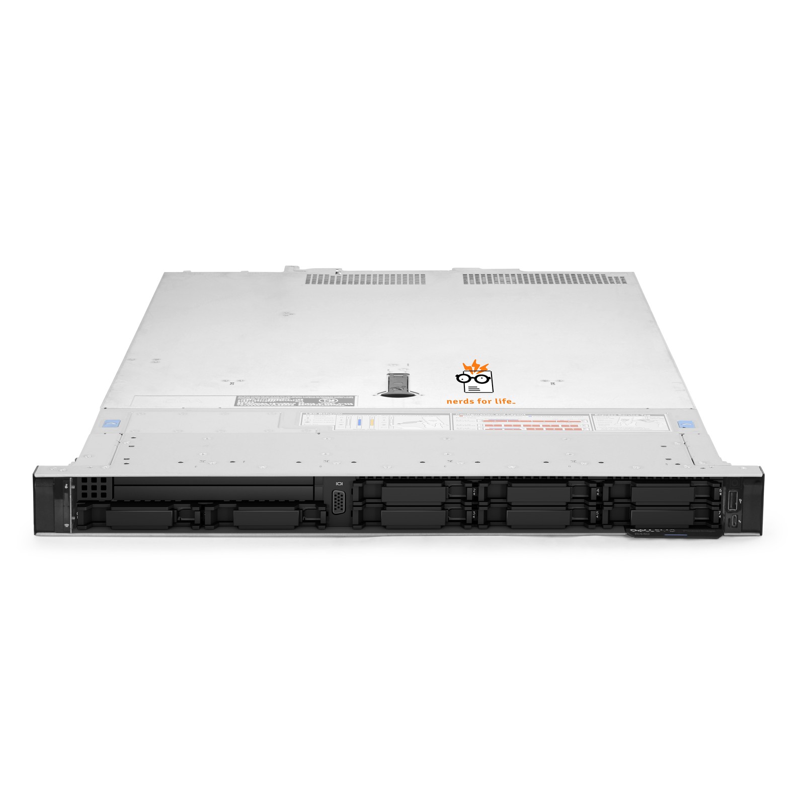 Dell PowerEdge R440 8-Bay SFF Server 2.70Ghz 24-Core 128GB RAM 1.6TB SSDs Media