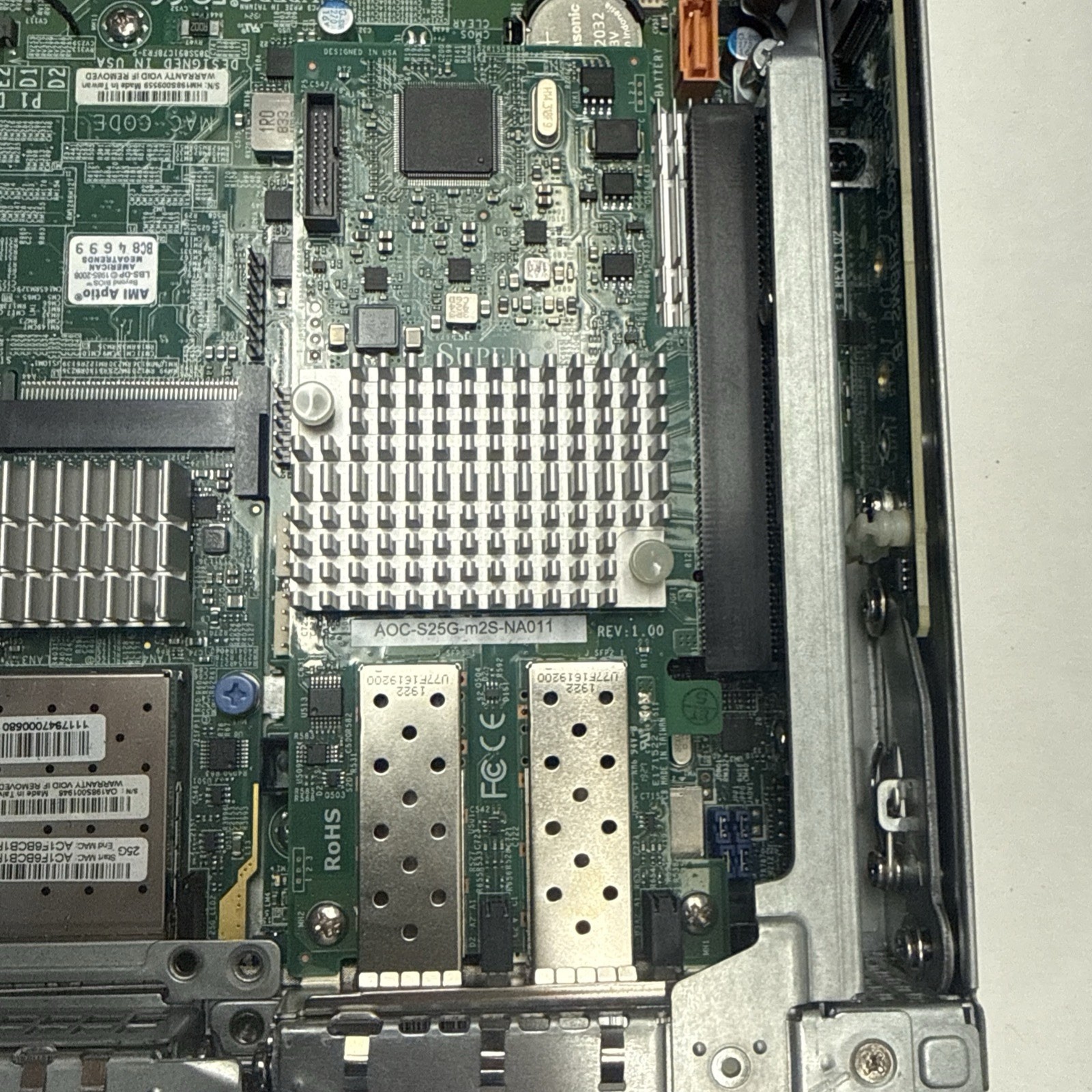 SuperMicro NetApp NAF-1701 Server Node X11DPT-B-Na011 Motherboard 2*Silver 4110