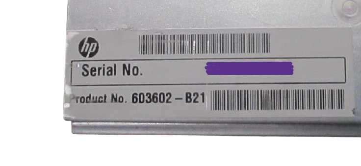 HP ProLiant 490c G7 Server Blade 603602-B21 2 – X5650 2.66 GHz 144 GB RAM