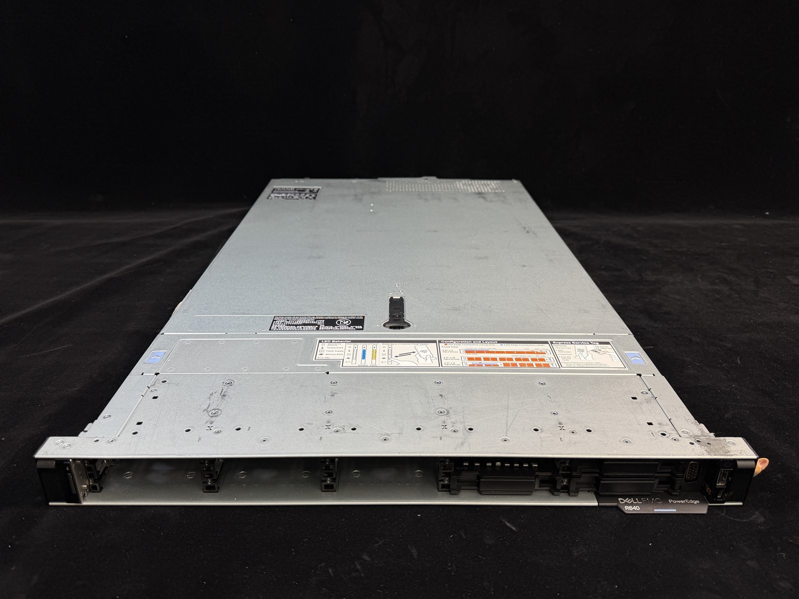 DELL POWEREDGE R640 10SFF 2x 8 CORE GOLD 6144 3.5GHz 192GB RAM 8x 2TB SSD H740P