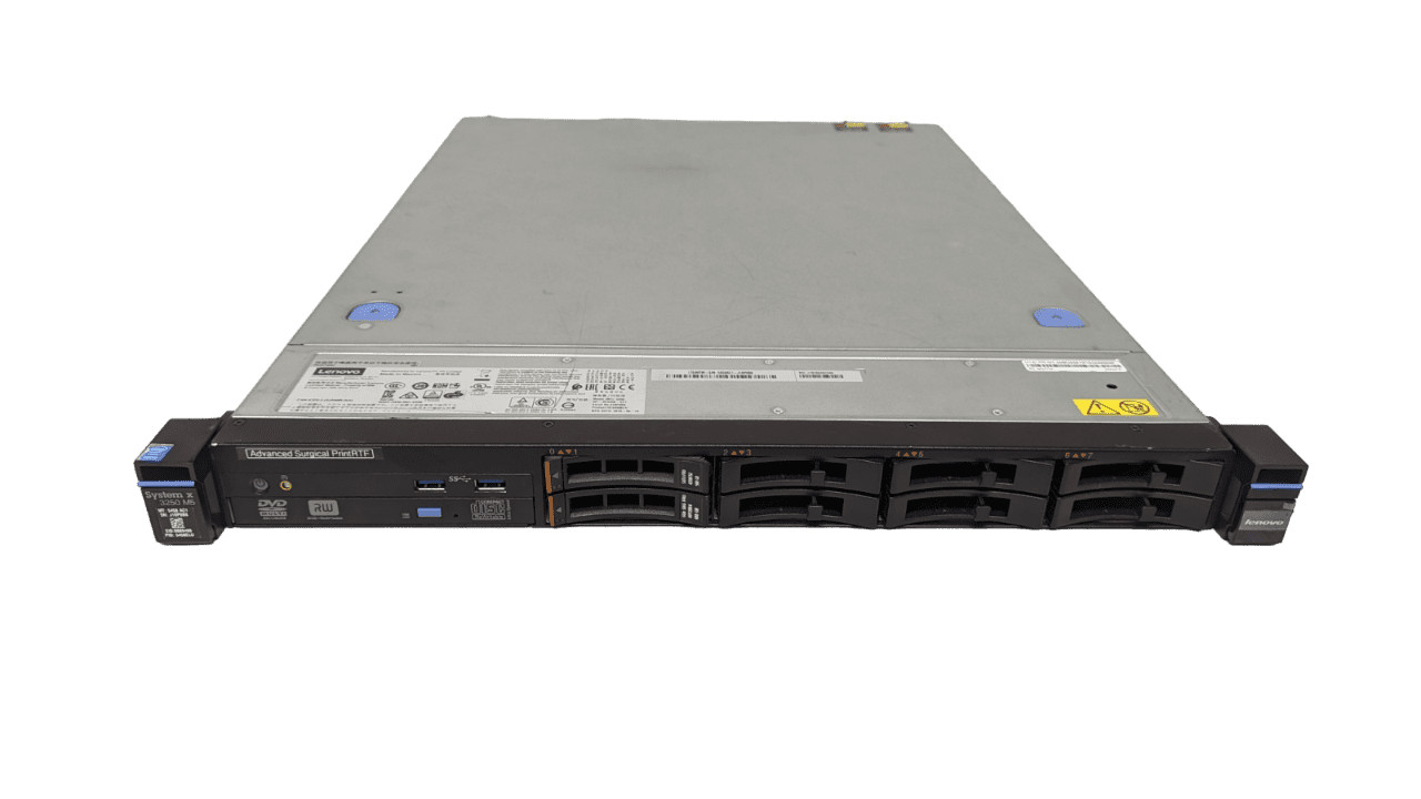 Lenovo System X3250 M5 Xeon E3-1220 v3 3.1ghz Quad Core | 16gb | 2x Tray