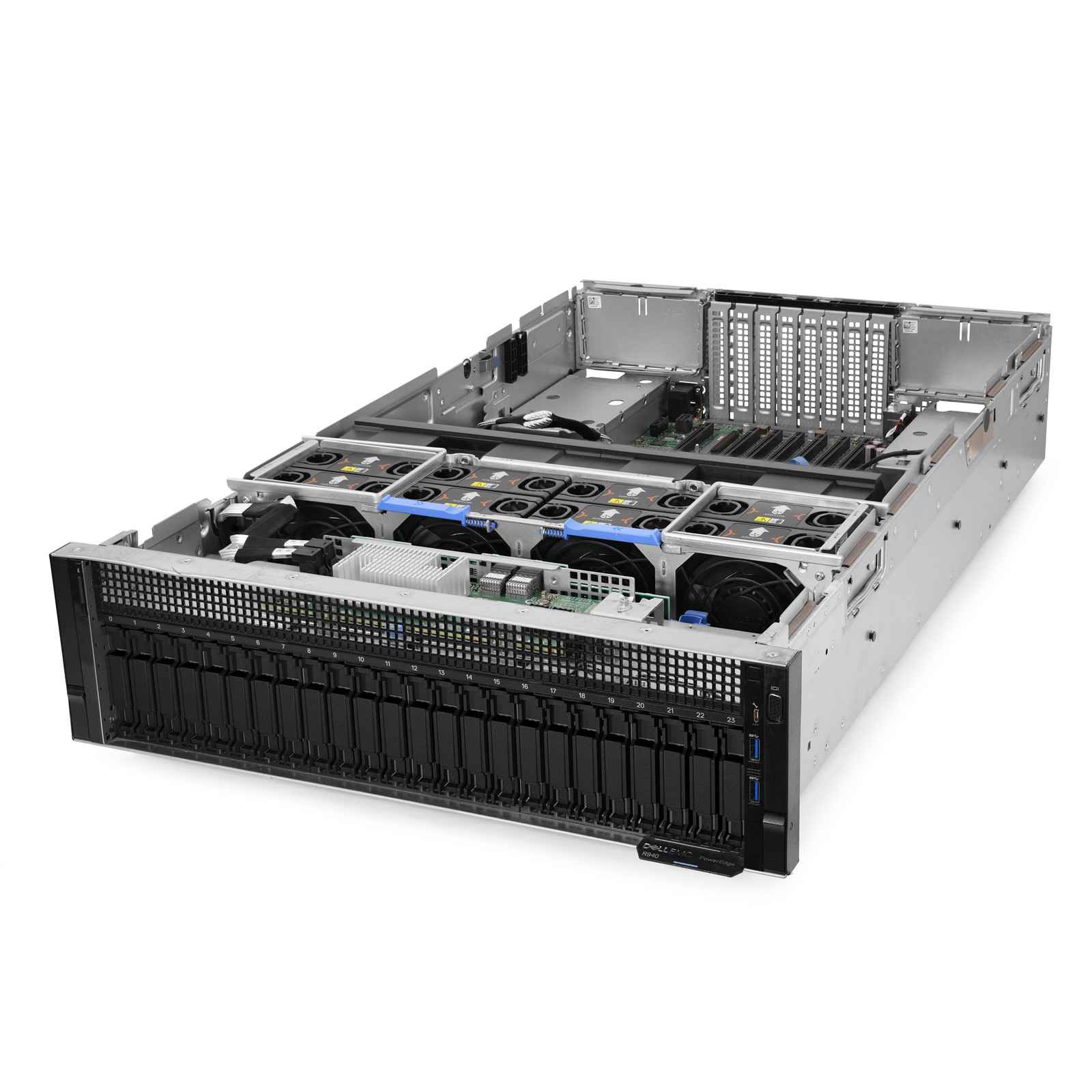 Dell PowerEdge R940 Server 2.50Ghz 80-Core 512GB RAM + 15TB SSDs + 22x Caddies