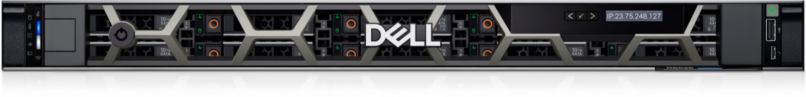 DELL PowerEdge R6625 1U EMC Server H965i 1400W No CPU / Disk / RAM For EPYC 9004