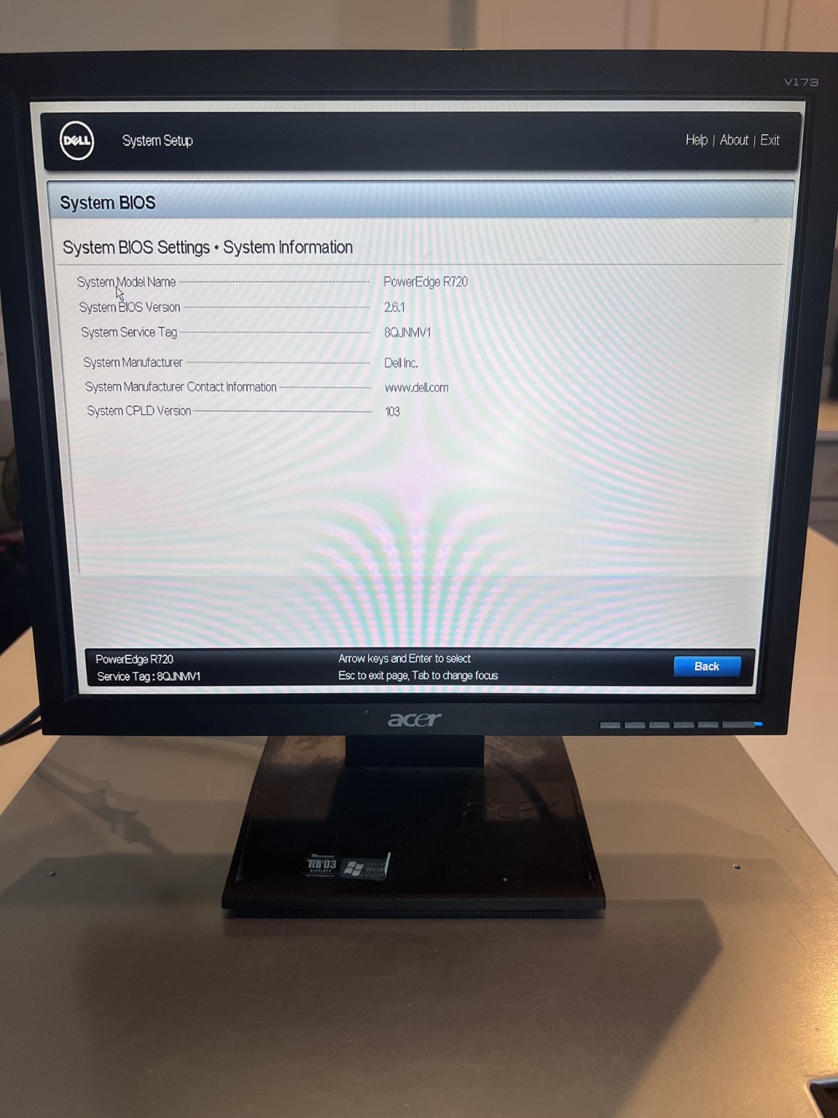 Dell PowerEdge R720 Server, 2x Intel Xeon E5-2660 2.20GHz, 16x 2.5-inch bays SFF