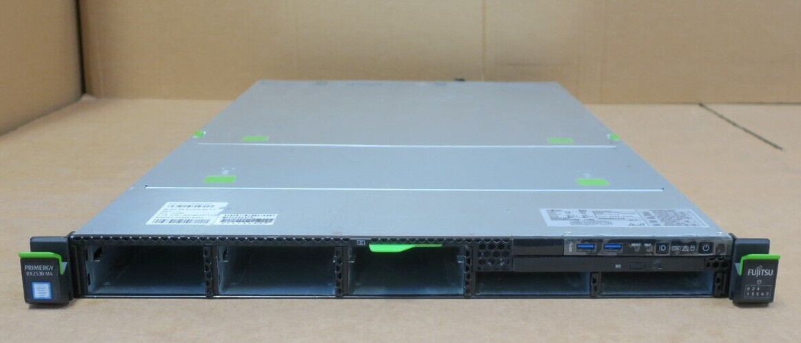 Fujitsu Primergy RX2530 M4 Twelve-Core Gold 5118 32GB RAM EP420i RAID 1U Server