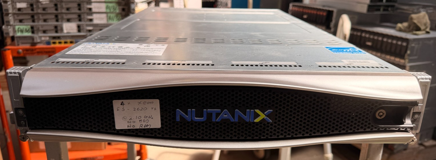 Nutanix Supermicro Server NXS2U2NL12G500 4 x Xeon E5-2620 V4@2.1GHz No RAM 2xPSU