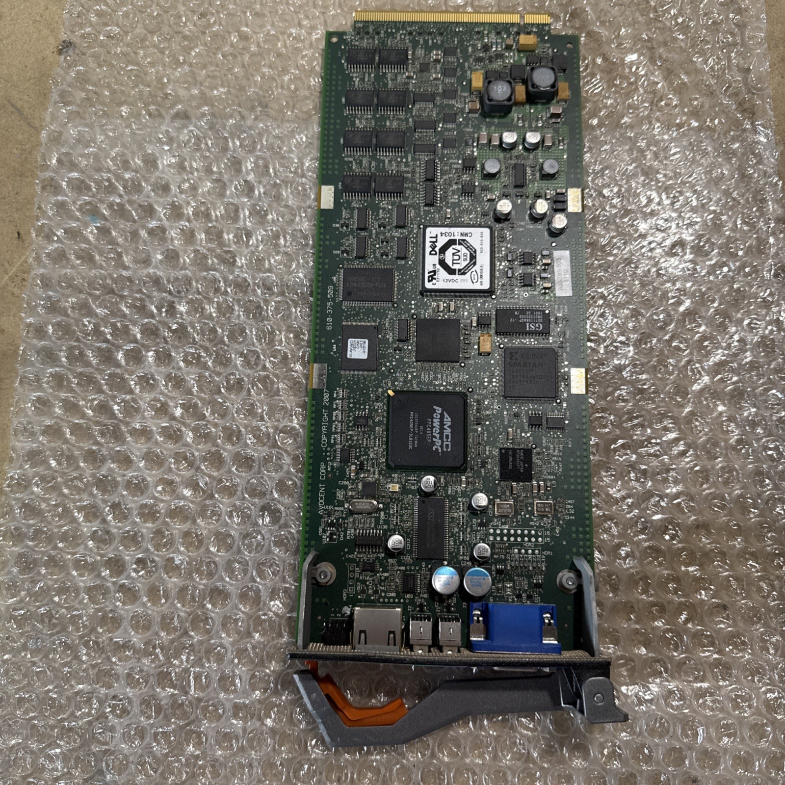 dell poweredge M1000E Avocent Corp 610-375-509 IKVM Card