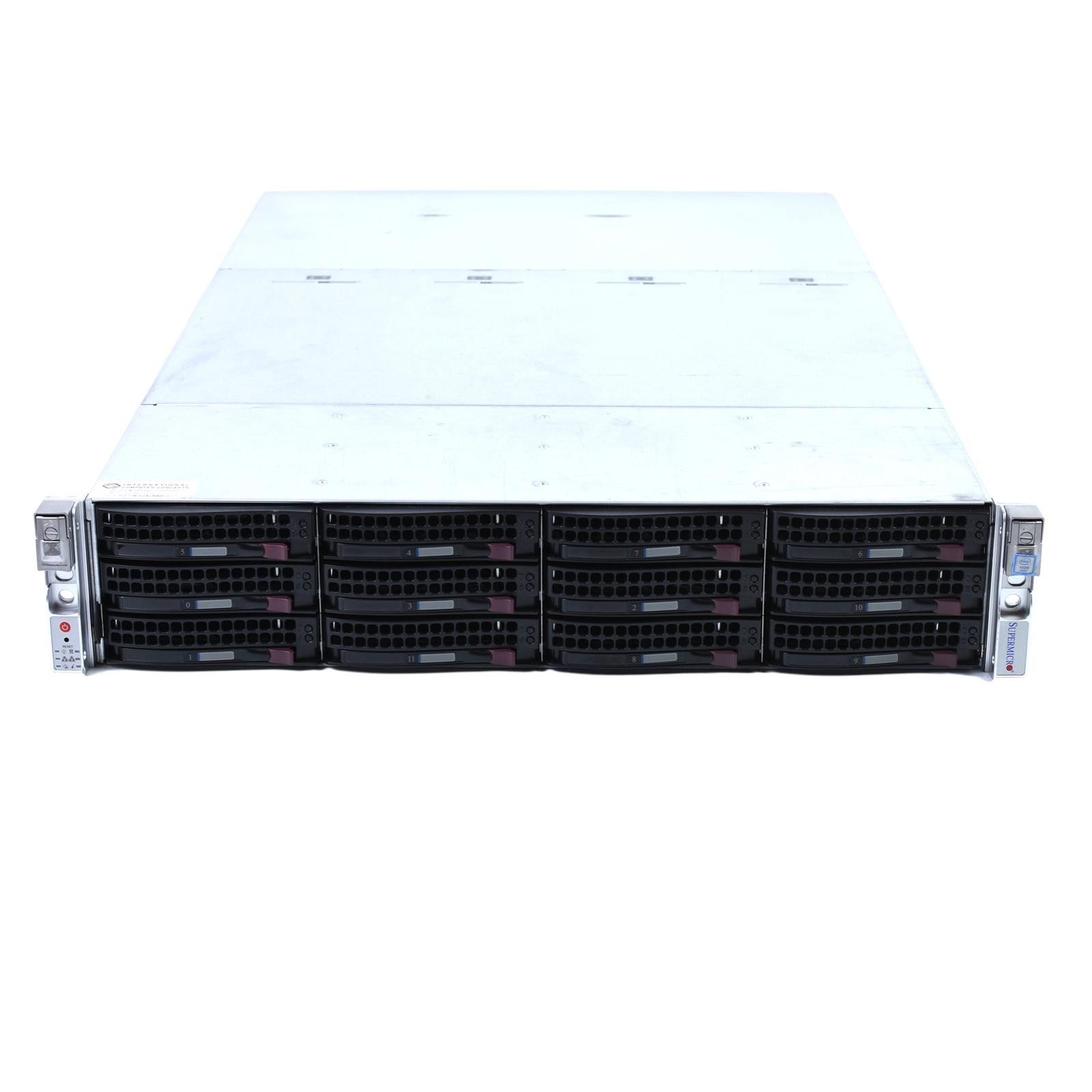 Supermicro CSE-829HE1C4-R1K02LPB 16x 3.5″ SAS3 12Gb/s + 4xNVMe 2U Server Chassis