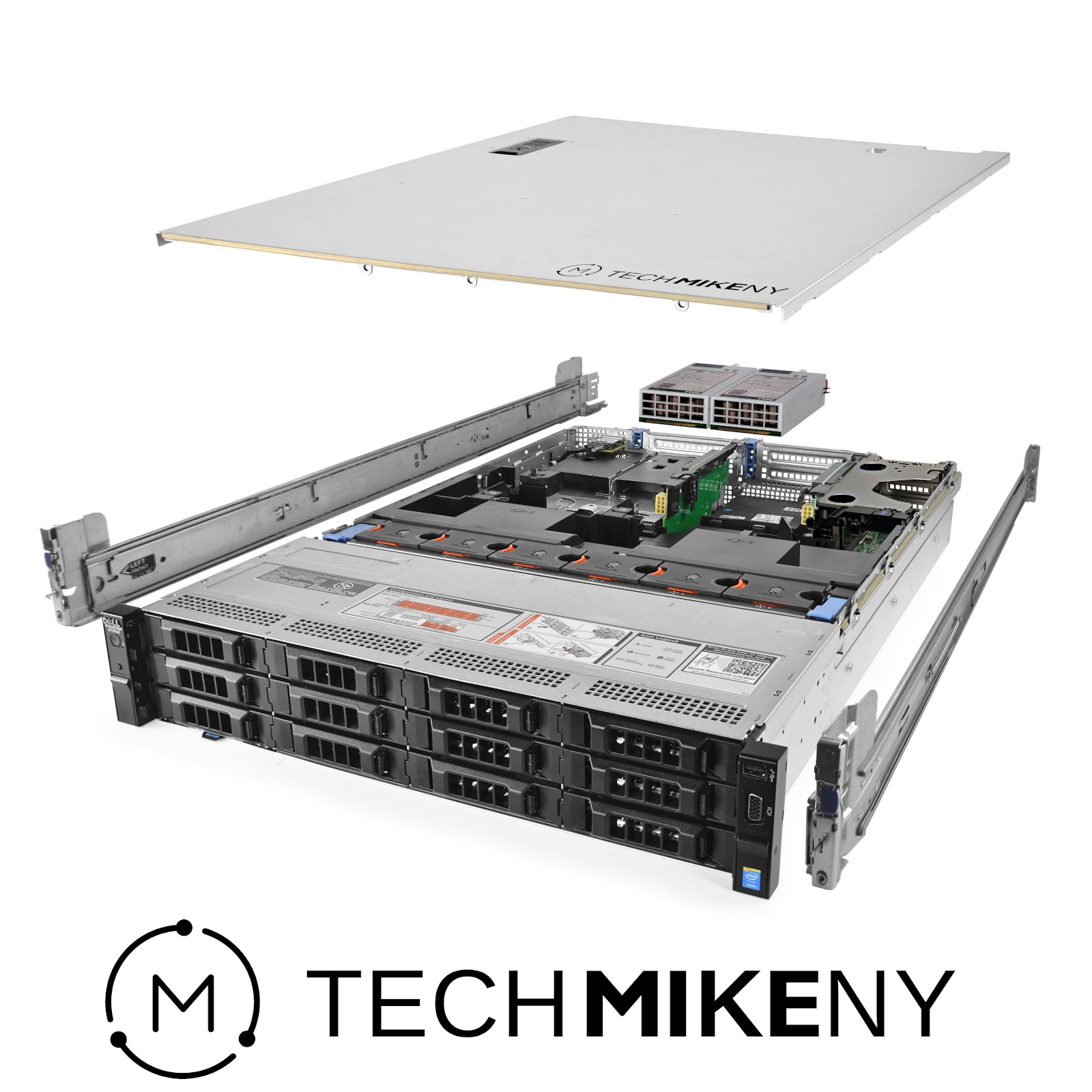 Dell PowerEdge R730xd Server LFF 2.30Ghz 36-Core 32GB RAM + 2x Caddies + Rails