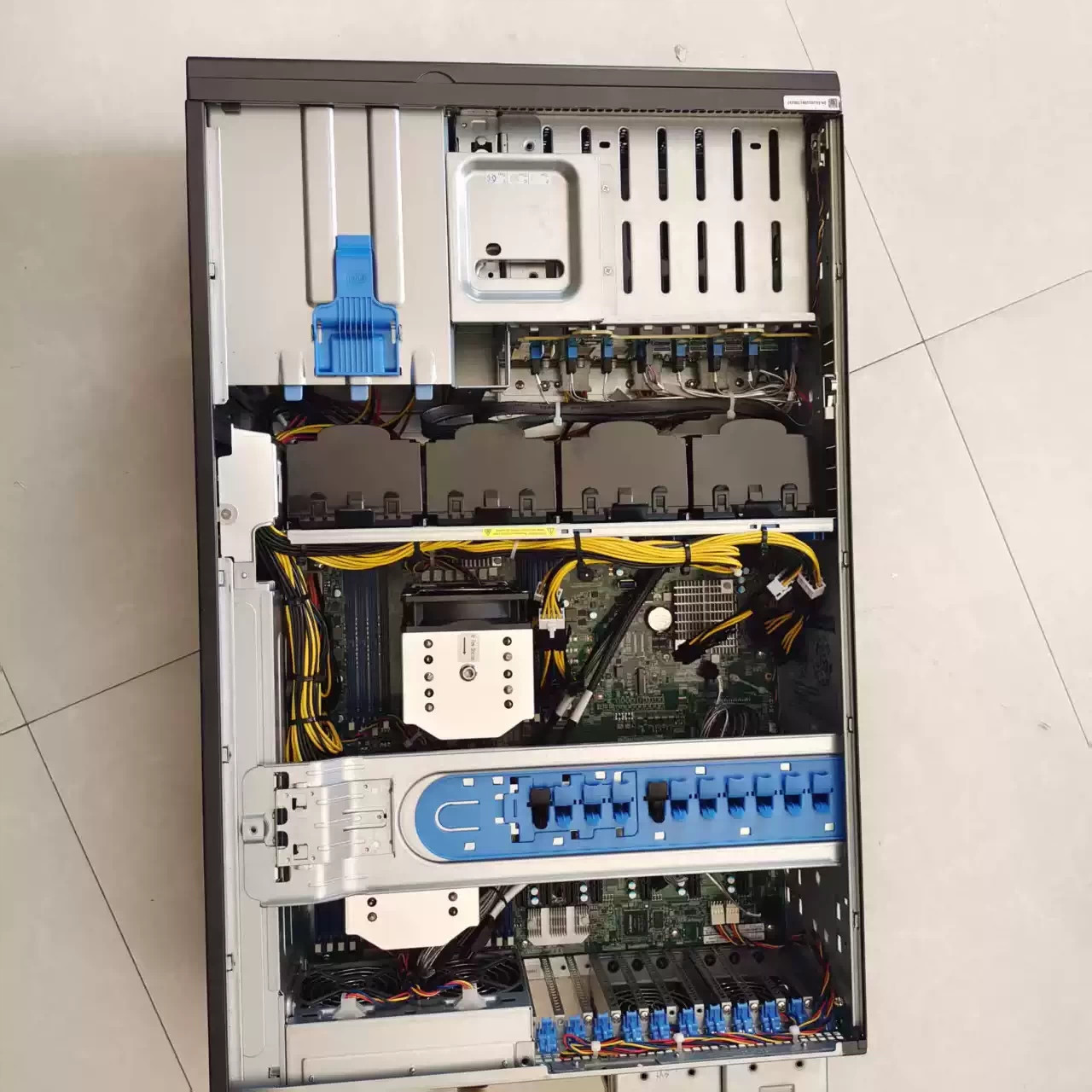 Supermicro SYS-7049GP-TRT Tower Server/2x intel 8260 CPU/256G RAM/RTX 3090 24G