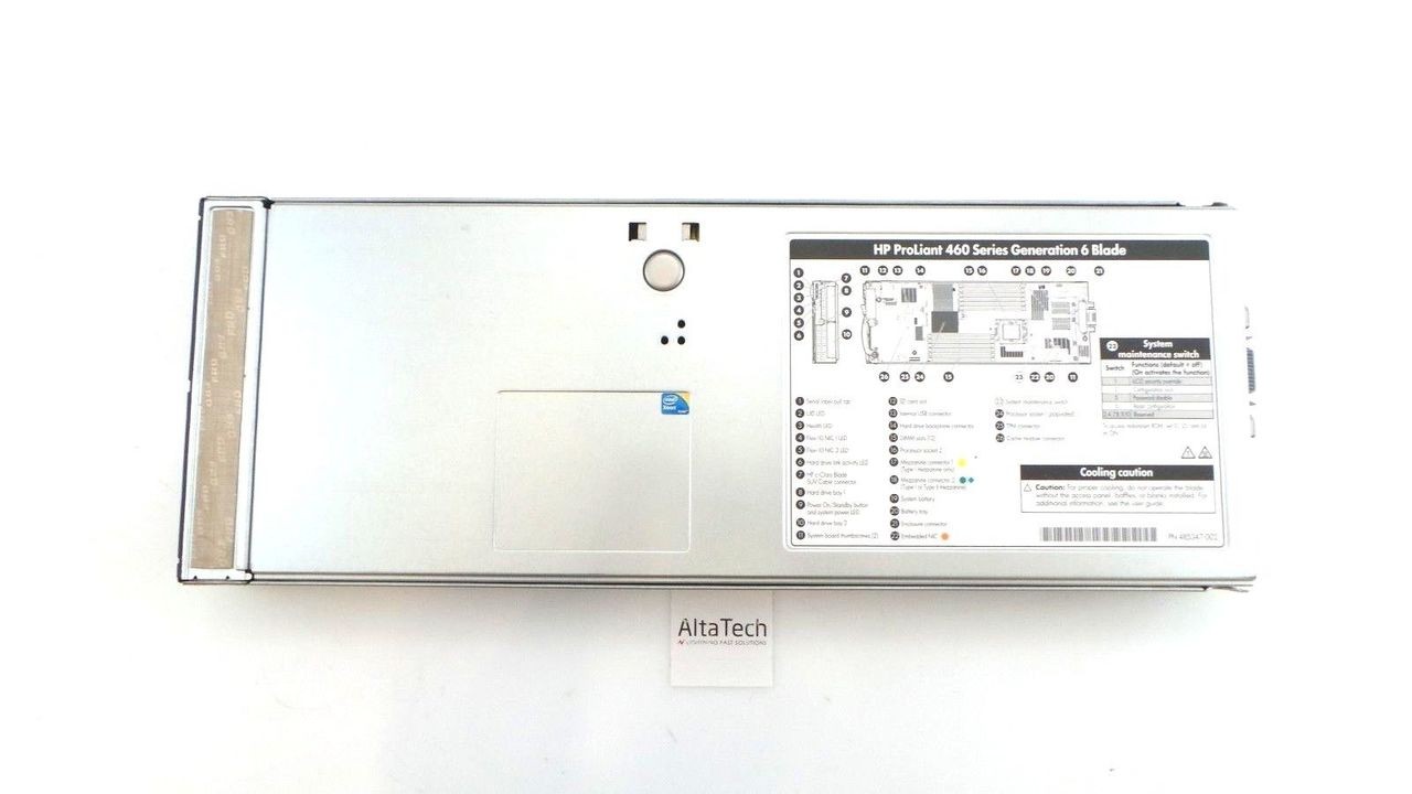 HP 507864-B21 ProLiant BL460C G6 Blade Server Barebone CTO – Configure to Order