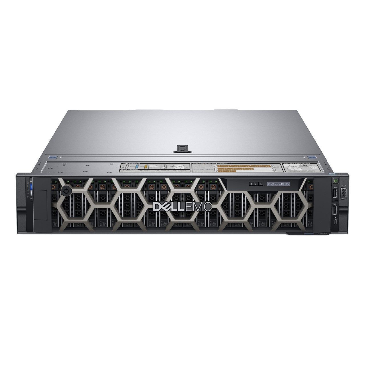 Dell PowerEdge R740xd 24-Bay NVMe Server 2x Gold 6150 36-cores, 128GB RAM+ Rail