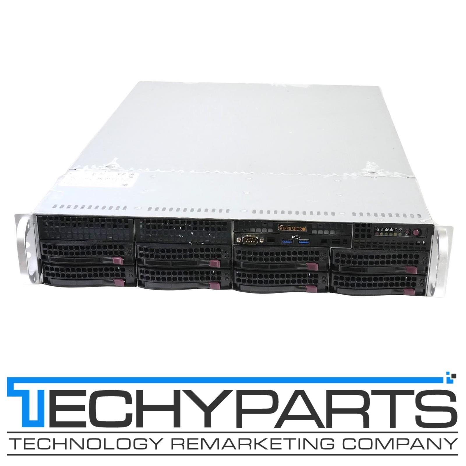 Supermicro CSE-825TQC-R609WB 2U Case Rackmount Server Chassis for WIO Boards