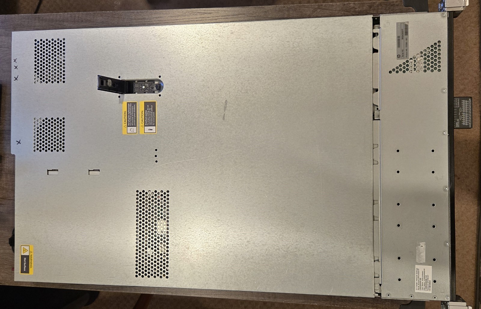 HPE PROLIANT DL360P GEN8 E5-2609V2