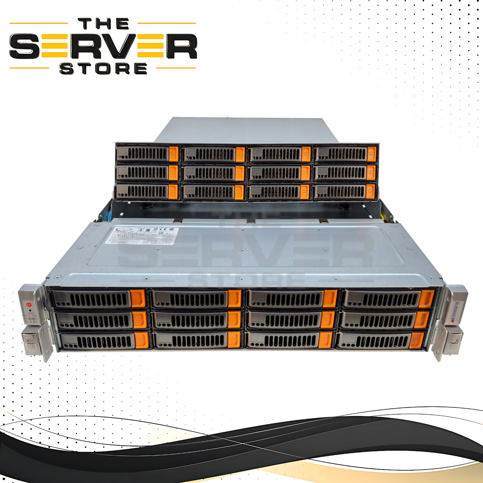 Supermicro 2U 24xLFF ZFS UnRAID TrueNAS Server 2x 10GbE 2x E5-2680 V4 Wholesale