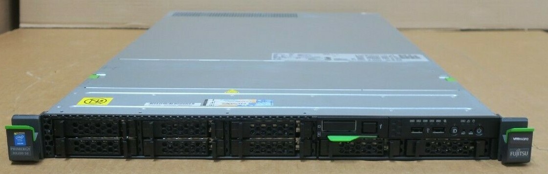 Fujitsu Primergy RX200 S8 2x 8Core E5-2640v2 2GHz 288GB Ram 8-Bay 1U Rack Server
