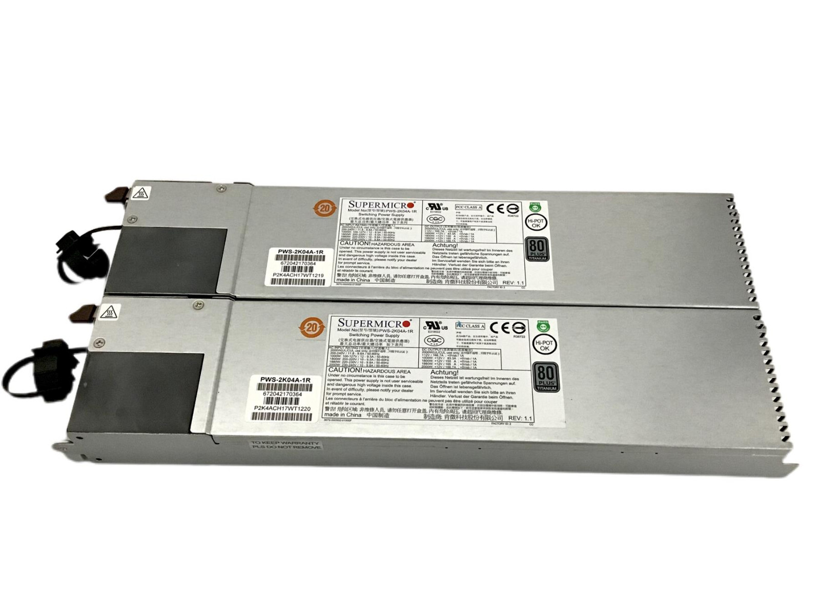 2U 4 Node 24 Bay SFF Server Specs: 8x Xeon Gold 5118 128GB DDR4 RAM X11DPT-PS