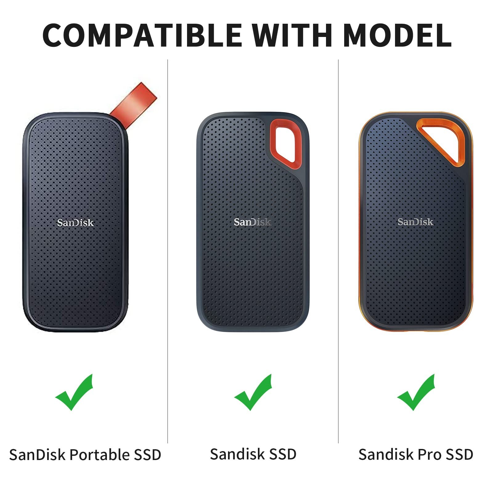 Yinke Hard Case for SanDisk Extreme Pro/SanDisk Extreme Portable External SSD…