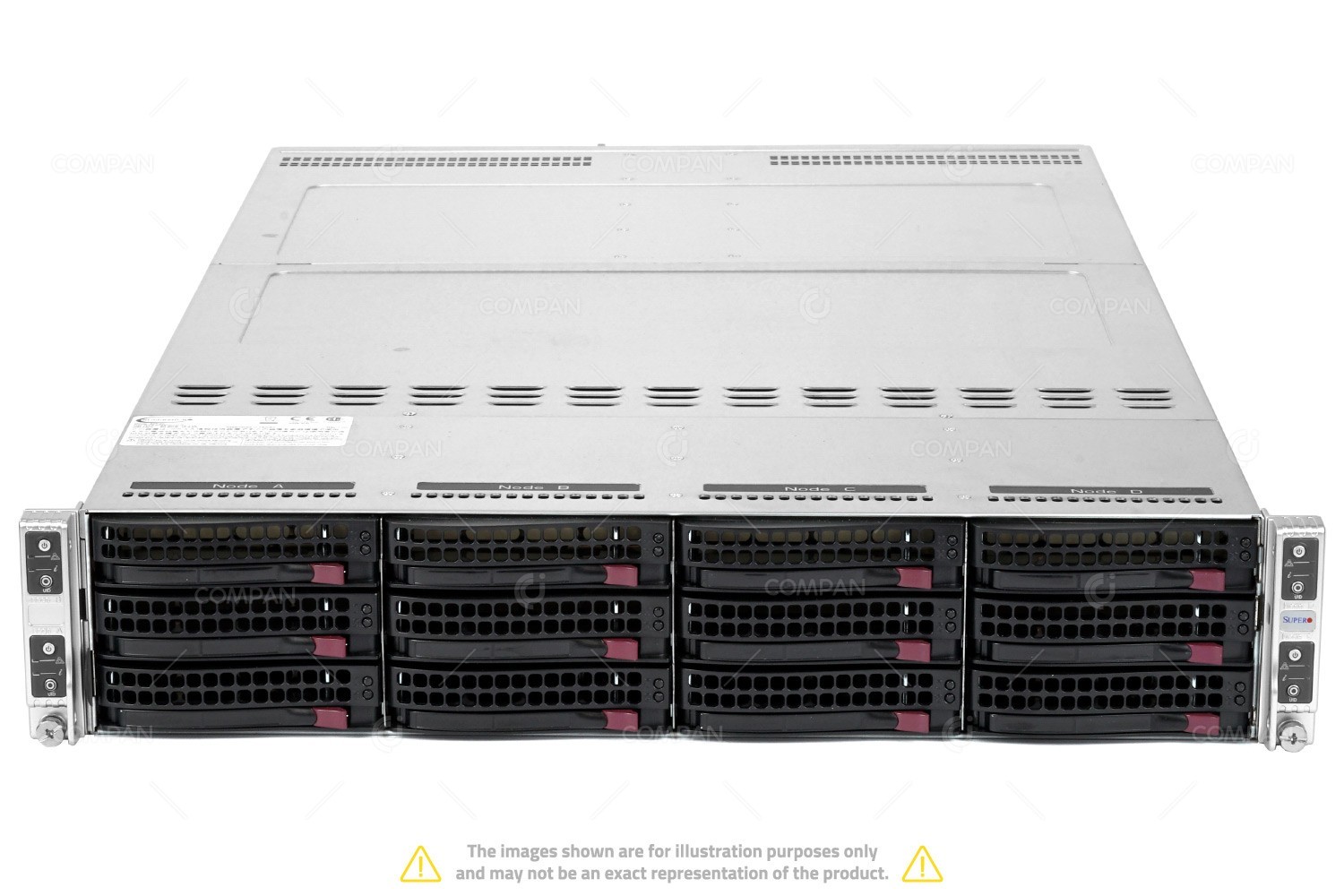 Supermicro SYS-6029TP-HTR 4x X11DPT-PS 8x Xeon Gold 6128 256GB RAM Rails