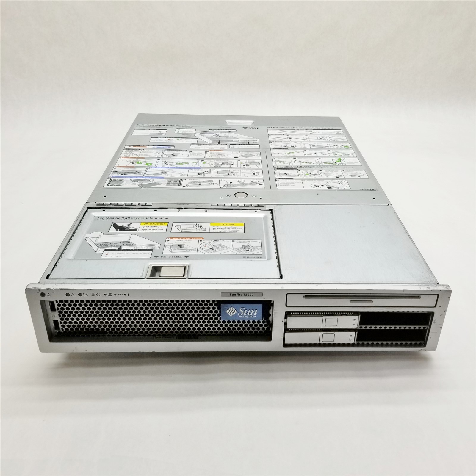 Sun Microsystems T2000 UltraSPARC T1 8-Core 1.2GHz 8GB RAM Server 602-3653-02