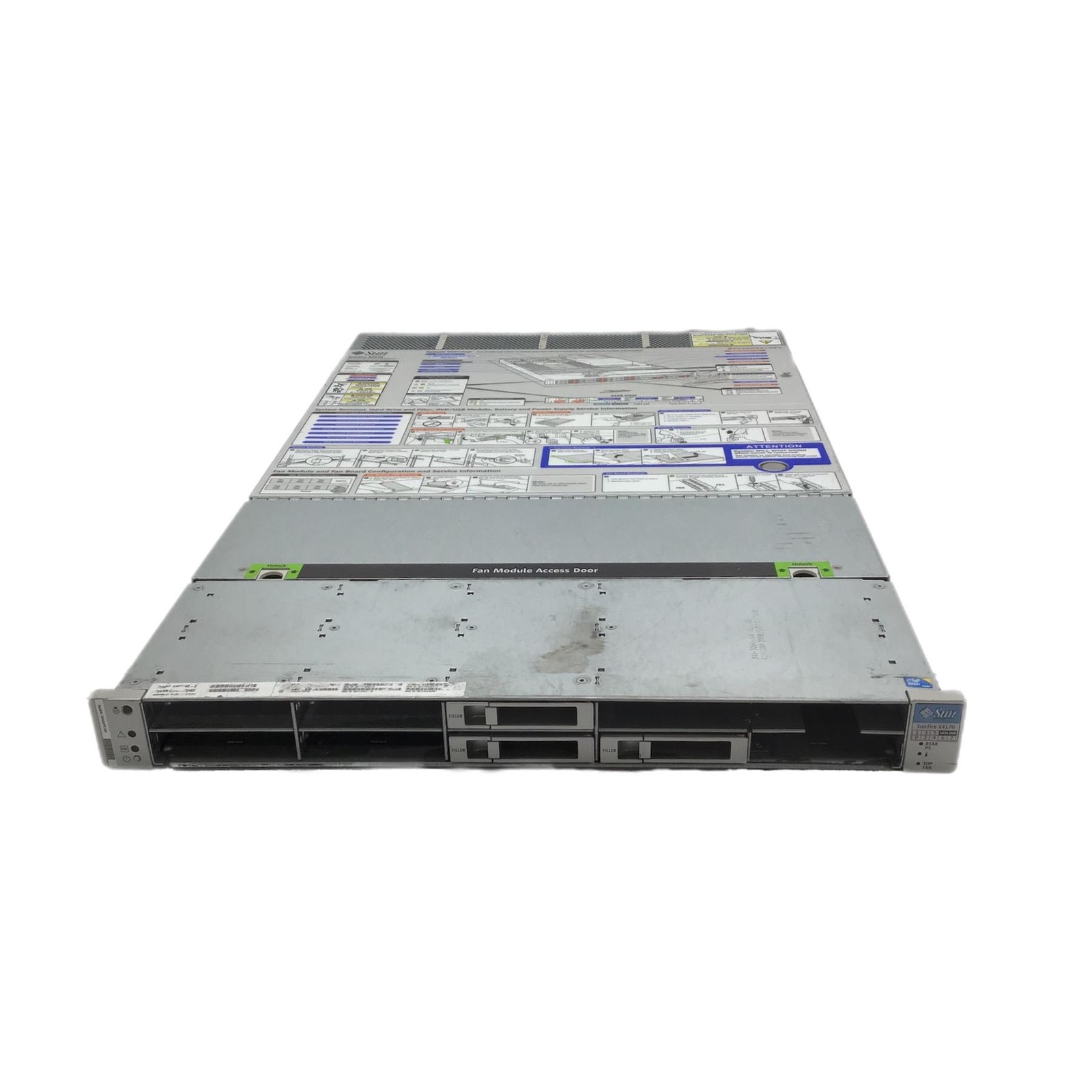 Sun SunFire X4170 Intel Proc. Socket DDR3 DIMMs 8Bay 2.5″ SFF SATA 1U Server