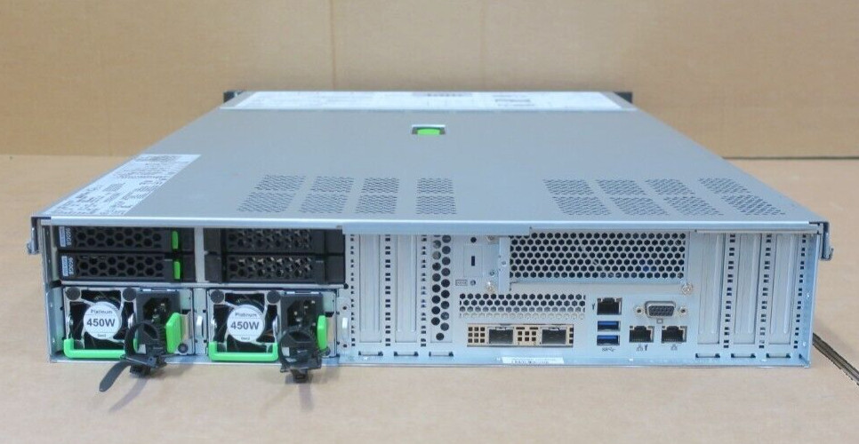 Fujitsu Primergy RX2540 M4 2x 8C Silver 4108 32GB RAM 2x 960GB SSD 16-Bay Server