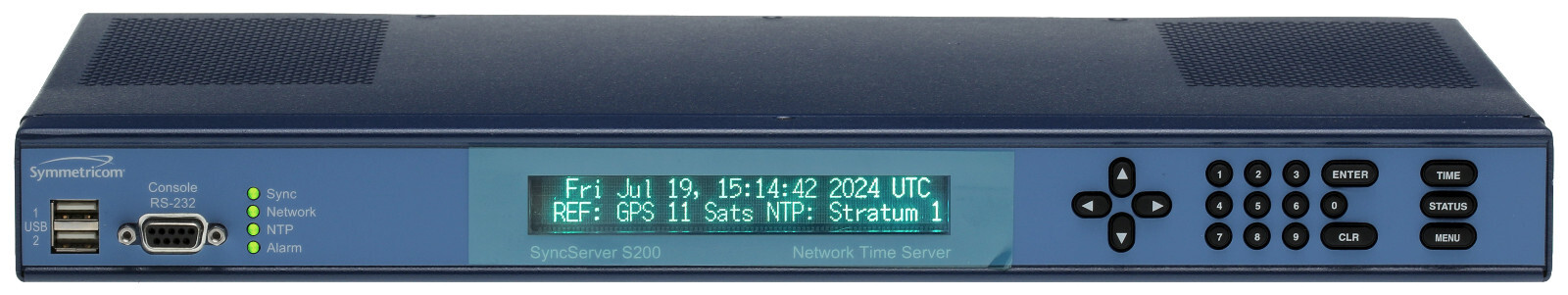 NEW Symmetricom SyncServer S200 OCXO ublox UPGRADED GPS NTP Network Time Server