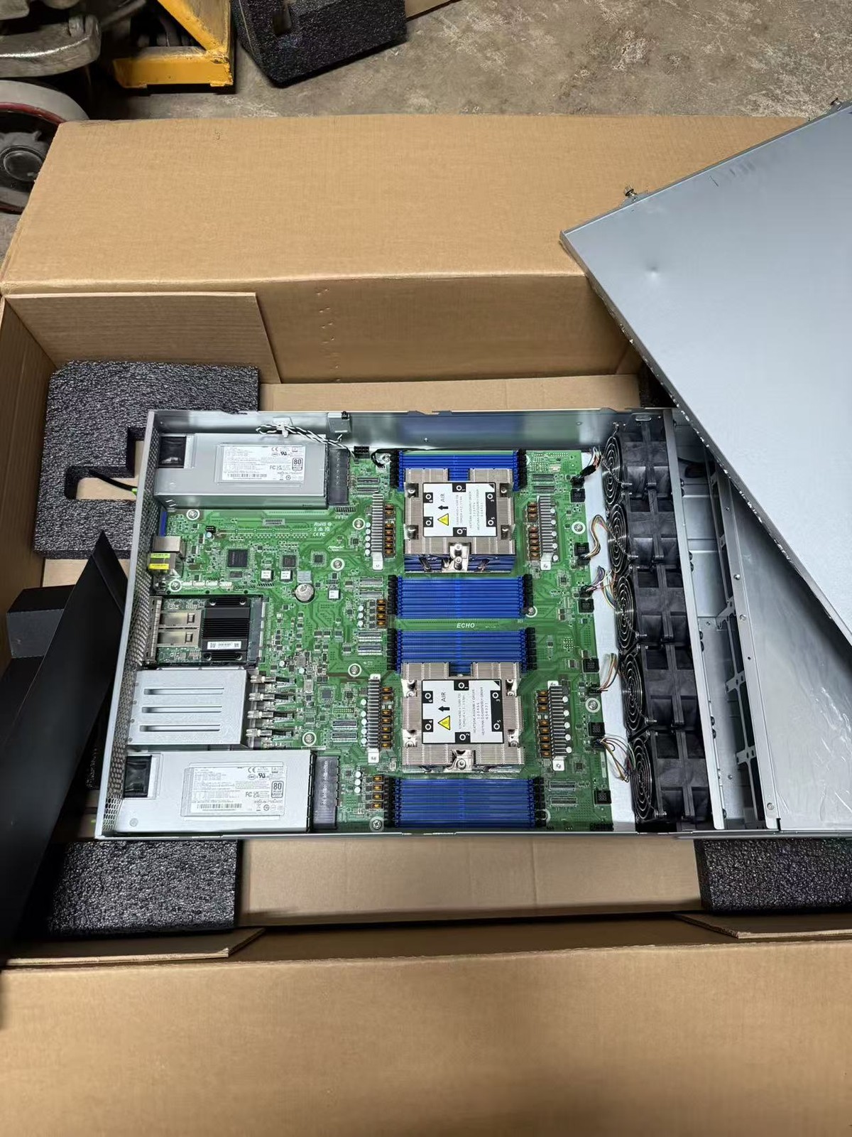 AMD EPYC 9575F TURIN*2+ASRock Rack GENOA2D24TM3-2L 2U Server Combination