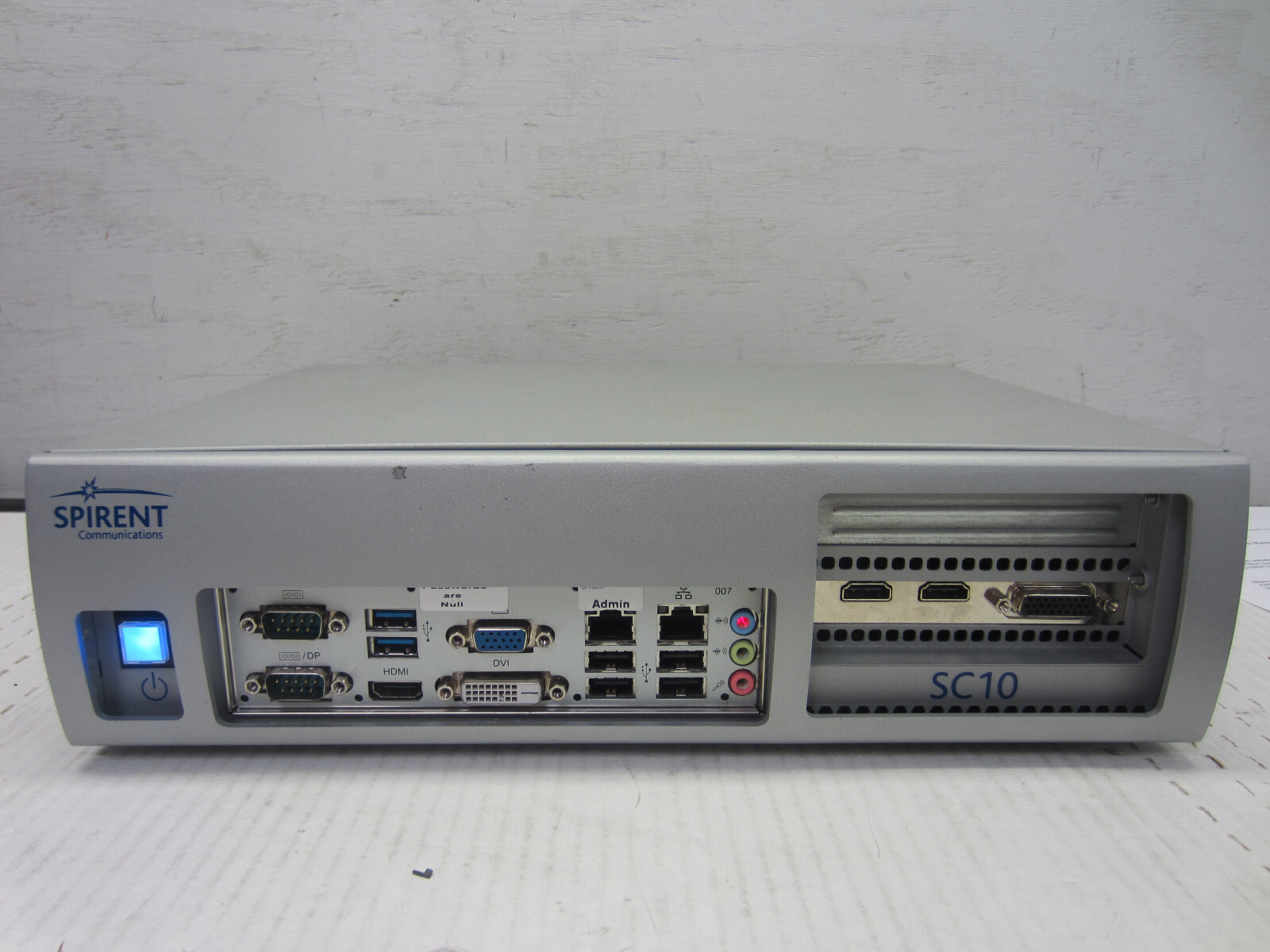 Spirent TestCenter SPT-C1 Portable Layer 2-7 System W/ Intensity Pro 4K Module