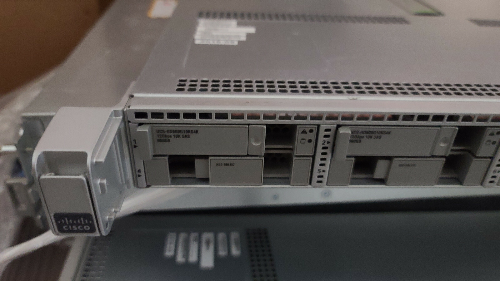CISCO IronPort WSA-S190 UCS-C220-M4 E5 Xeon 2x UCS-HD600G10KS4K Drives