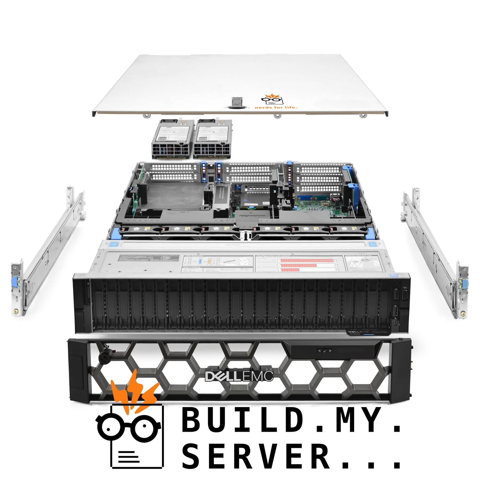 Dell PowerEdge R740xd NVMe Server 3.60Ghz 16-Core 256GB RAM 15TB SSD Storage