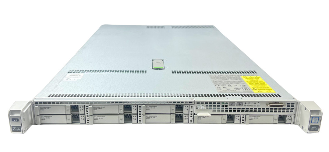 Cisco UCS C220 M4 8x 2.5″ SFF Server 2x E5-2650 v4=24C 8x 600GB 12G HDD 2x 770W
