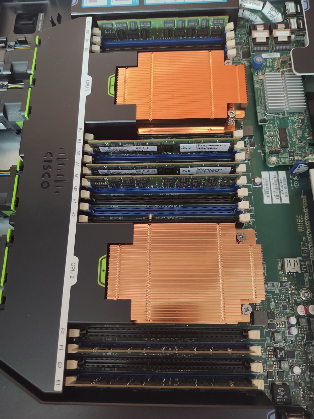 Cisco NGA3240-K9 Server UCS-C220-M3 Dual Xeon E5-2680 48GB RAM 2x1TB HDD