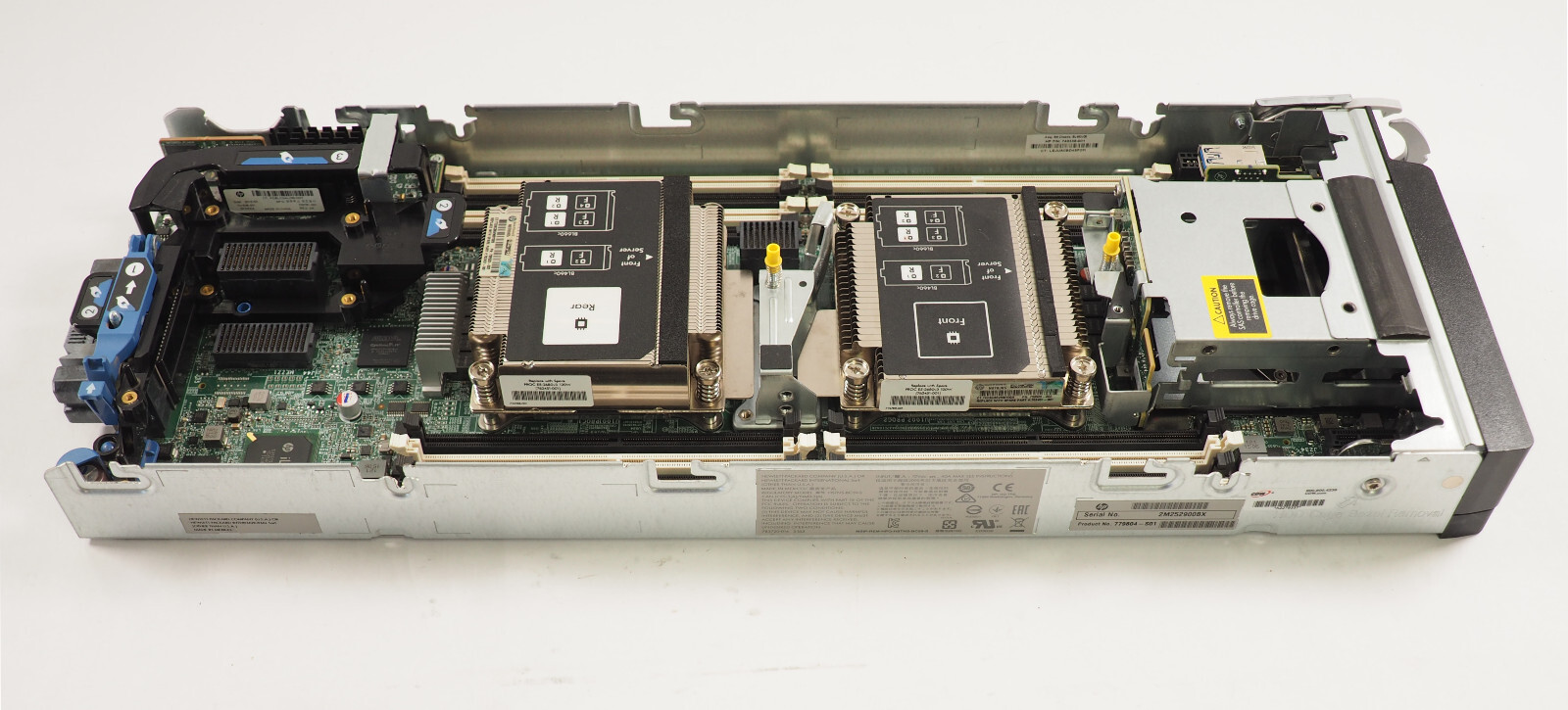 HP PROLIANT BL460c GEN9 Server /2 x E5-2680V3, Raid Controller Card, No HDD, RAM
