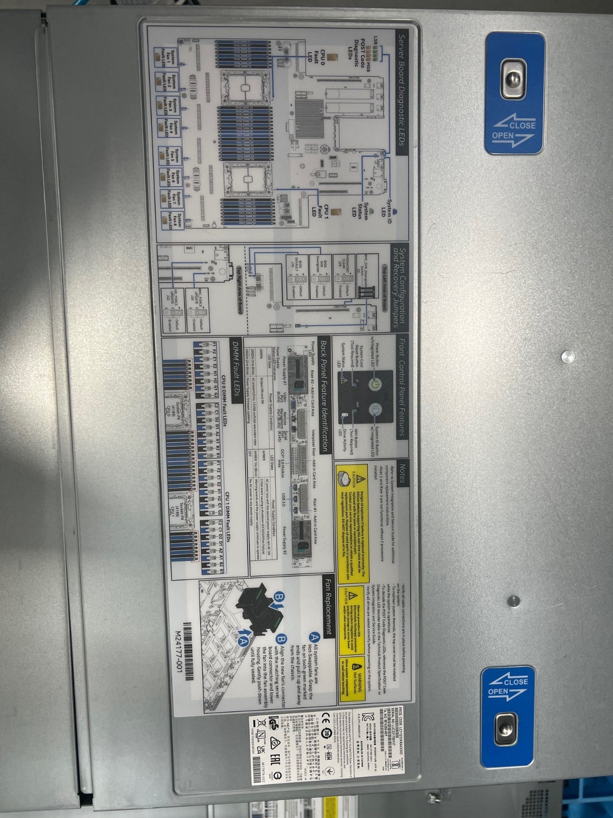 Intel M50CYP1UR212 Server 2x Xeon Gold 6334 16-Core 3.6GHz 32GB RAM 12-Bay NVMe