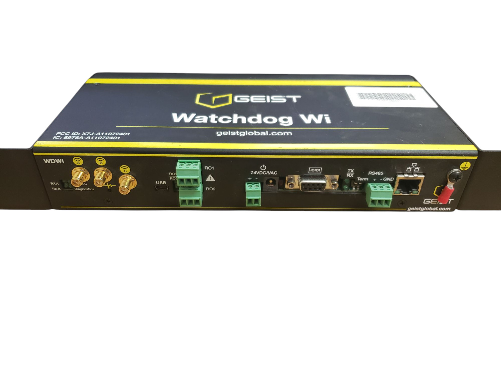 Geist Watchdog WDWI Environmental Monitor for Data Centers/Server Rooms Untested