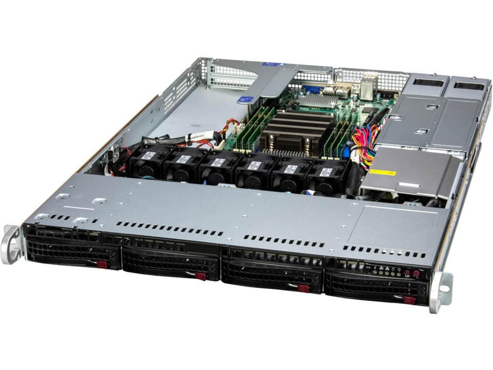 SuperMicro AS-1015SV-WTNRT 1U Server w/ 860W Redundant PWS
