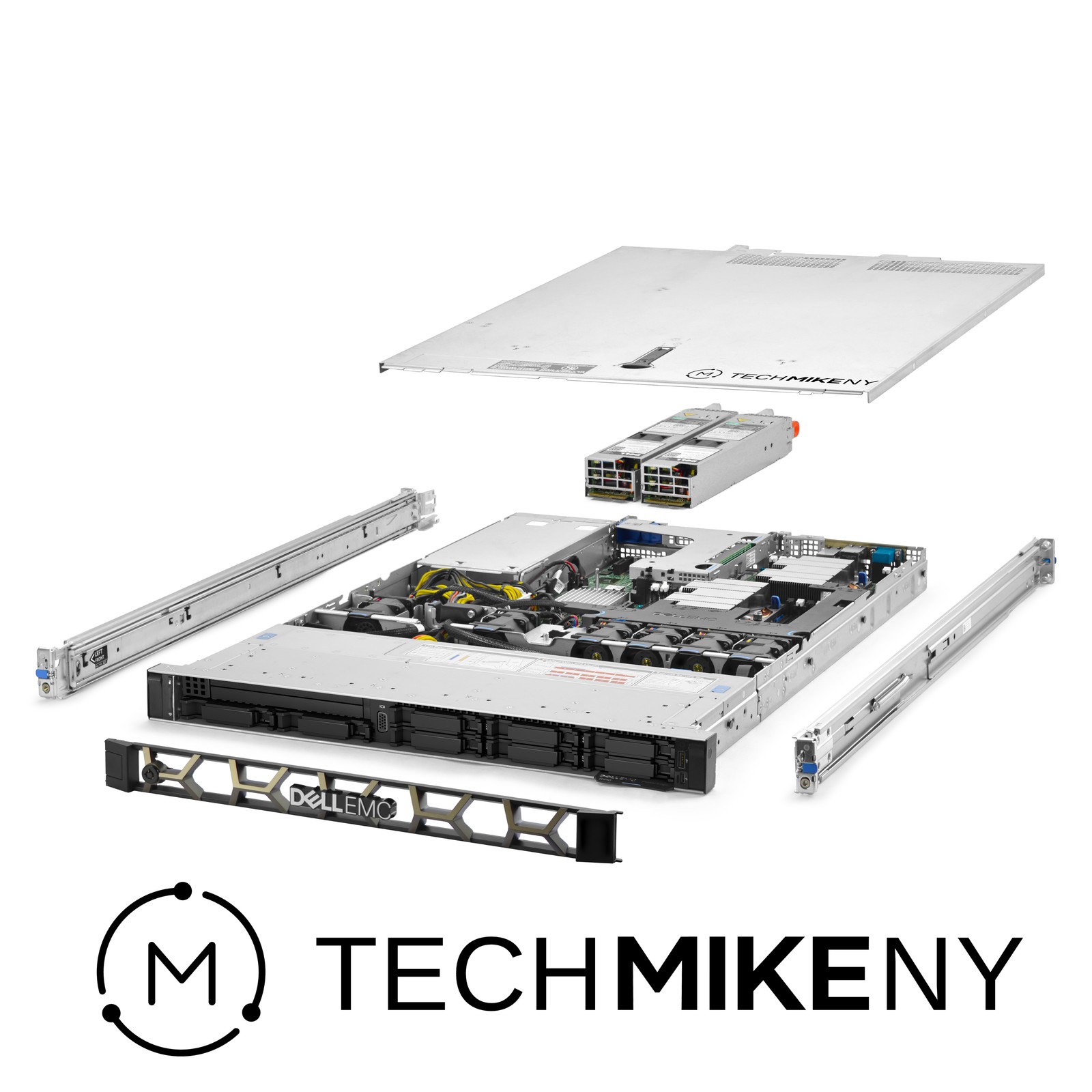 Dell PowerEdge R440 Server 2x Gold 6152 2.10Ghz 44-Core 128GB RAM + 14TB Storage