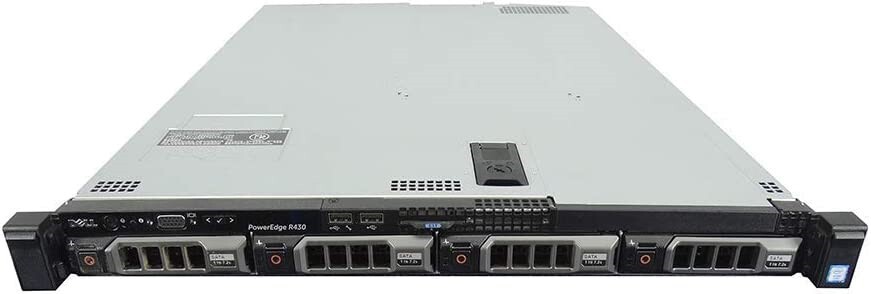 Dell PowerEdge R430 1 x 6-Core 1.90GHz E5-2609 V3 8GB 2 x 4TB SAS 7.2K HBA330