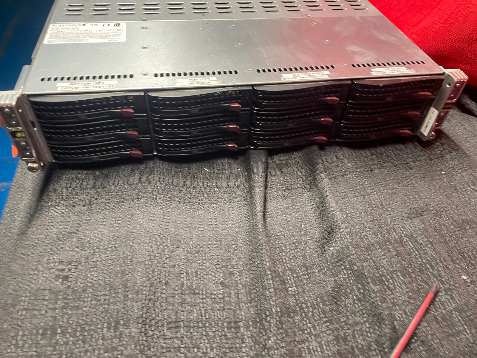Supermicro Server 827-14 AMD Opteron 6212 x 8 processors with 256GB of ram