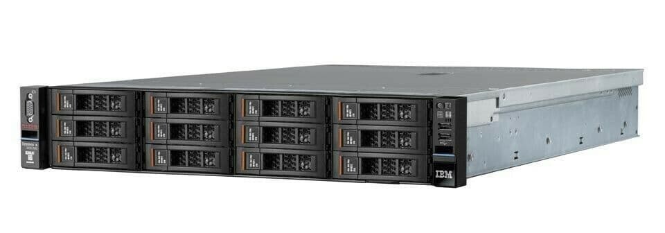 IBM LENOVO x3650 M5 8871-AC1 12x 6TB 2x 2650v4 2X PS 8x16gb 2U Server NEW w/rail