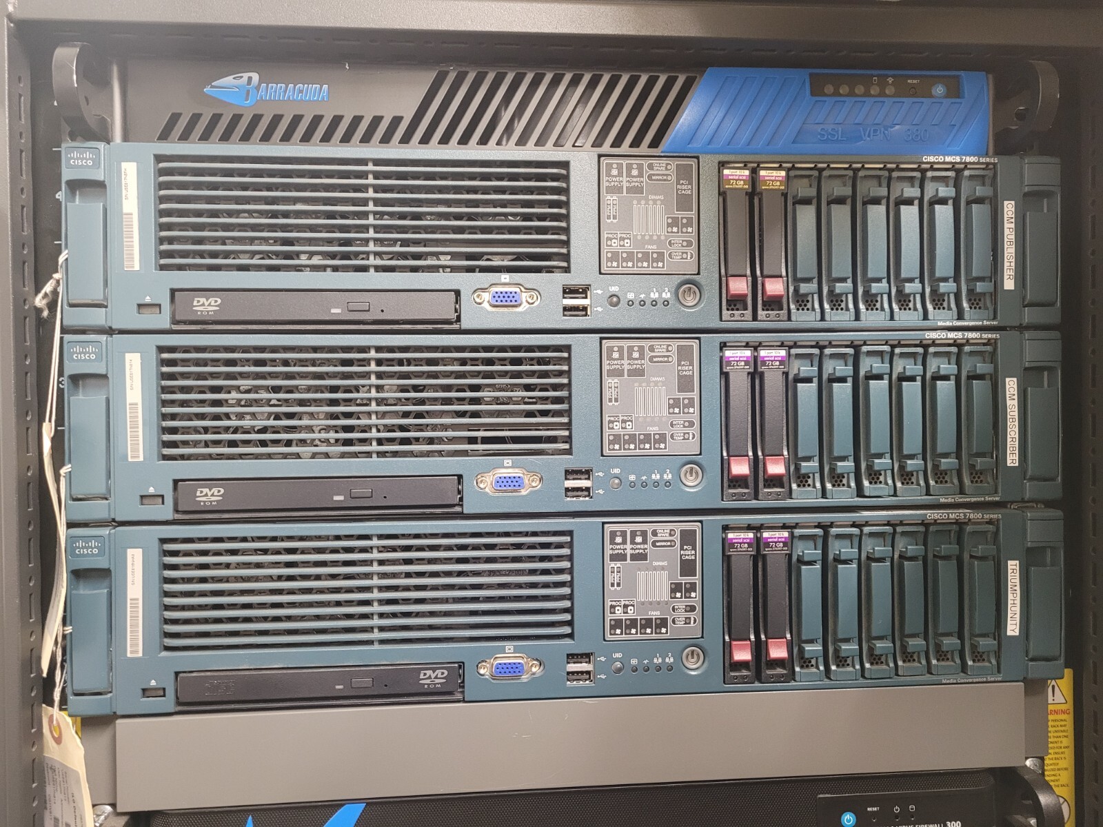 Cisco MCS-7835-H1 MCS 7800 Series Media Convergence Server 3.40G