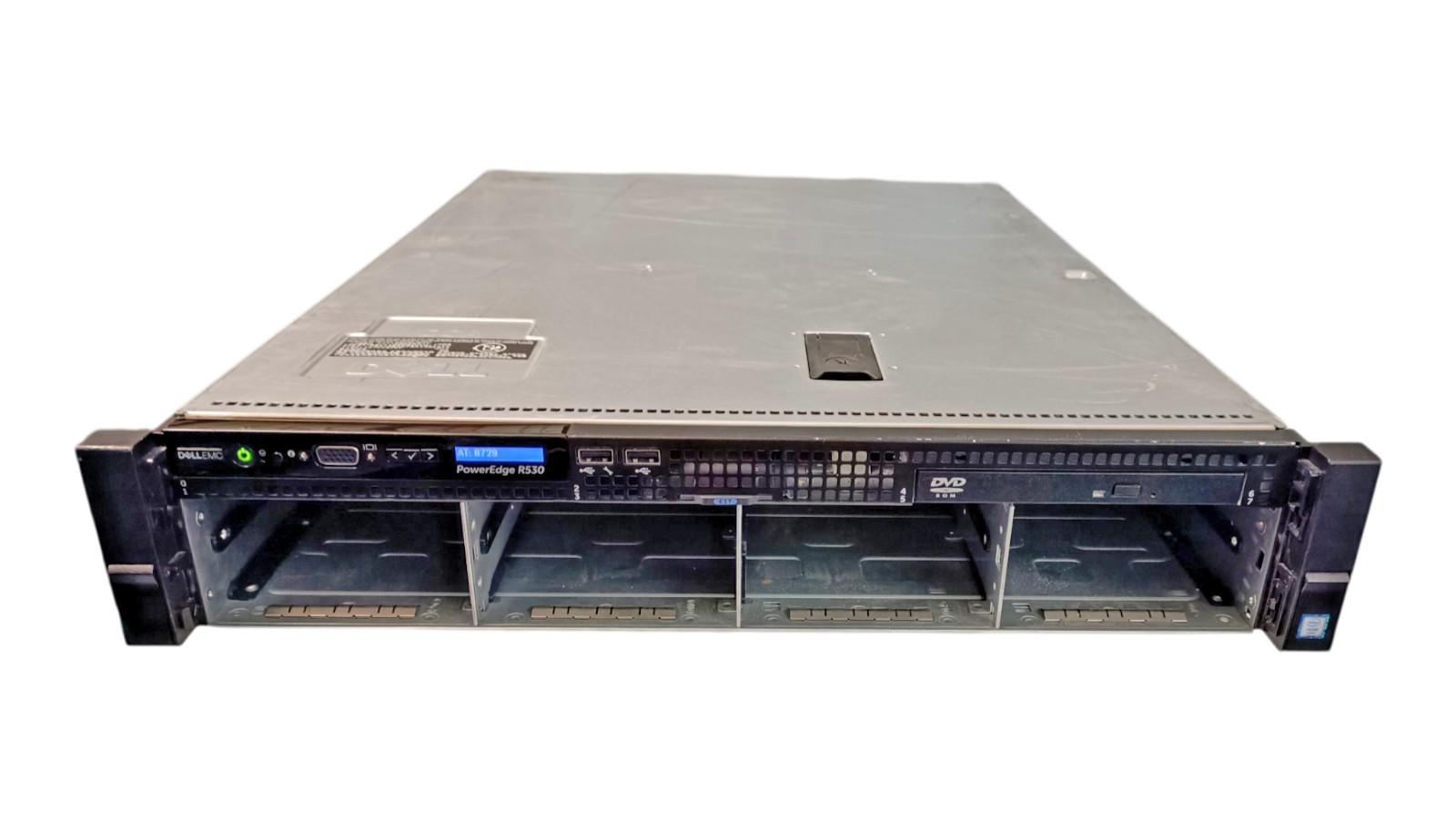 Dell PowerEdge R530 2X Xeon E5-2620 v3 @ 2.4GHz 16GB RAM No OS No Drives
