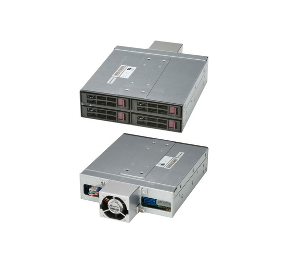 *NEW* SuperMicro CSE-M14TQC Mobile Rack – 4x 2.5″ Hot-swap SAS3/SATA3 HDDs