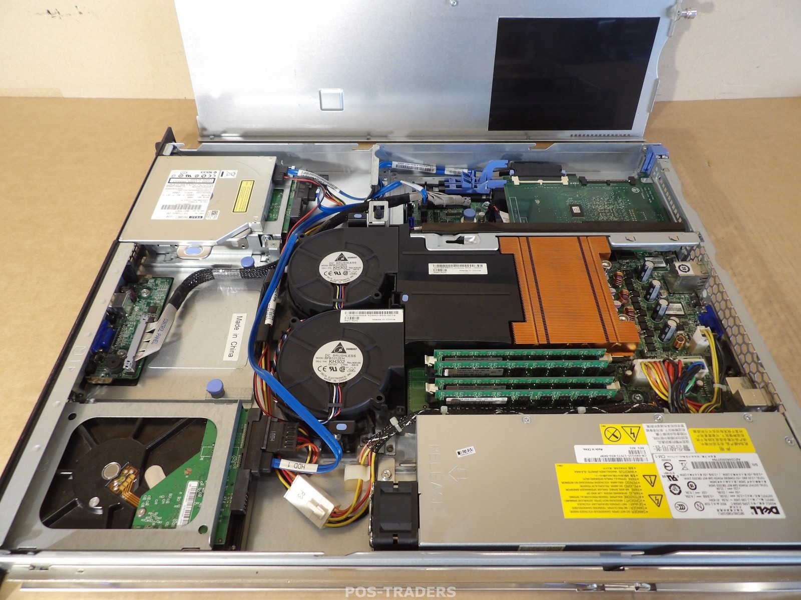 Dell PowerEdge R200 RackMount Server LAN VGA – incl 4x2gb ram + 2x500gb hdd